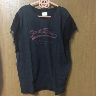 アングリッド(Ungrid)のUNGRID  SANTA ROSAレーススリーブTee(Tシャツ(半袖/袖なし))