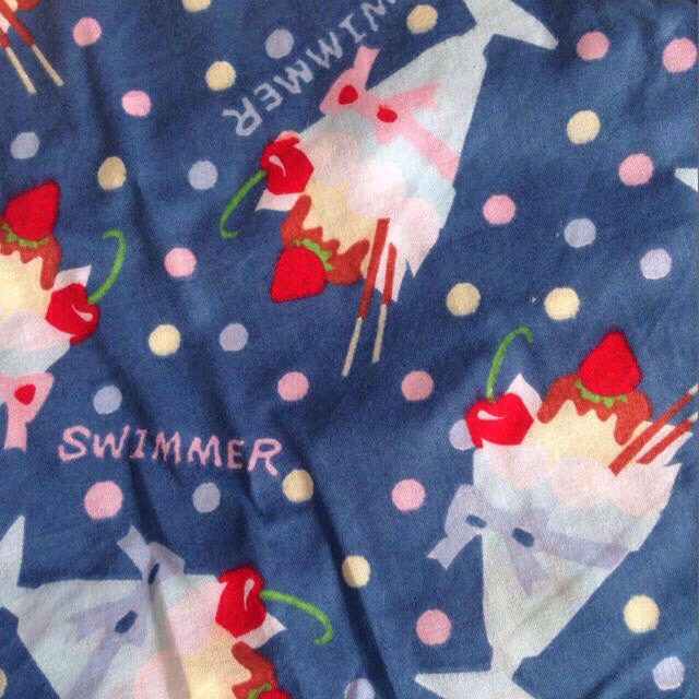 SWIMMER(スイマー)のスイマー❤︎パフェ柄 ロリータ 浴衣 レディースの水着/浴衣(浴衣)の商品写真