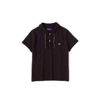 フレッドペリー(FRED PERRY)の【新品未使用】フレッドペリー　前立てフリル付きニットポロシャツ(ポロシャツ)