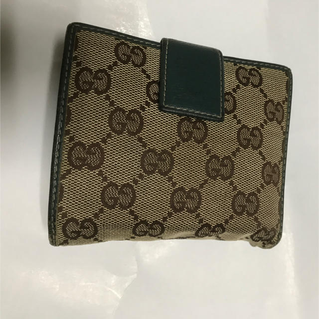 Gucci(グッチ)の正規品GUCCI二つ折り財布 レディースのファッション小物(財布)の商品写真