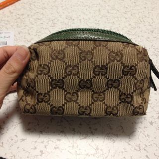 グッチ(GUCCI)のGUCCIミニポーチ＊難あり(ポーチ)