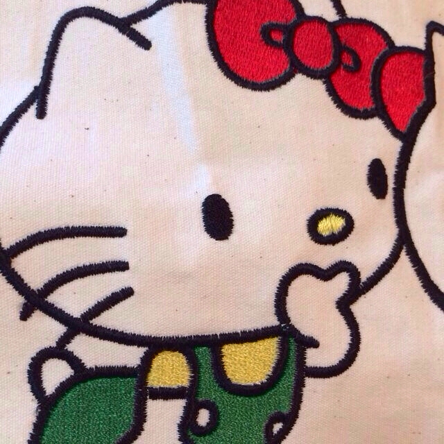 お値下げ！Swati キティ刺繍 トート レディースのバッグ(トートバッグ)の商品写真