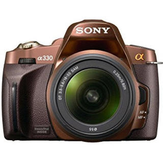 ソニー(SONY)の新品 未使用 ソニー SONY デジタル一眼レフカメラ α330 ブラウン(デジタル一眼)