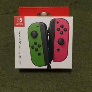 ニンテンドウ(任天堂)のJoy-Con ネオングリーン/ネオンピンク(その他)