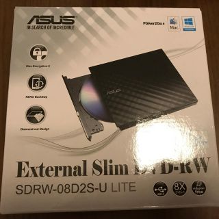 エイスース(ASUS)の【ASUS】DVD-RW(PC周辺機器)