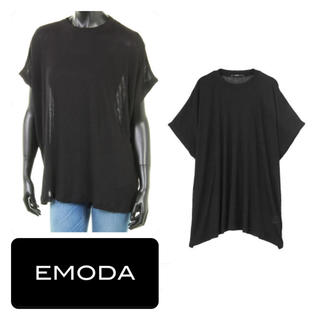 エモダ(EMODA)のEMODA  over drape Tシャツ(Tシャツ(半袖/袖なし))