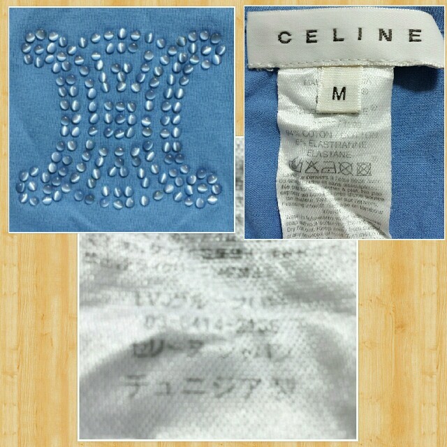 celine(セリーヌ)のCELINE セリーヌ Tシャツ M ルイヴィトン ジャパン グループ 正規品 レディースのトップス(Tシャツ(半袖/袖なし))の商品写真