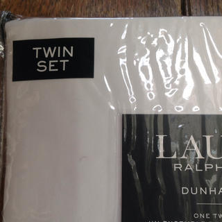 ラルフローレン(Ralph Lauren)のラルフローレン 新品 ３点セット ホワイト(シーツ/カバー)
