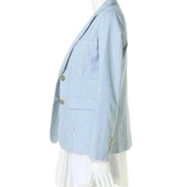 MERCURYDUO(マーキュリーデュオ)のマーキュリーデュオ✨ストライプテーラードJK+ブラウジングMIXパターンOP✨ レディースのジャケット/アウター(テーラードジャケット)の商品写真