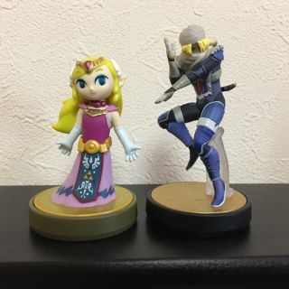 ニンテンドウ(任天堂)のamiibo シーク&ゼルダ(キャラクターグッズ)