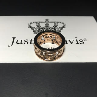 ジャスティンデイビス(Justin Davis)の新品◆JUSTIN DAVIS◆薔薇クラウンリング◆7号◆クリスマス限定◆廃盤◆(リング(指輪))