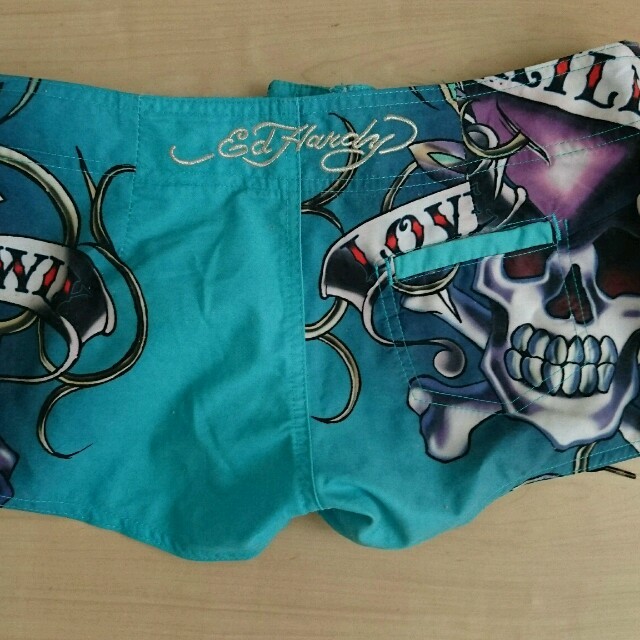 Ed Hardy(エドハーディー)のMama様専用 エド・ハーディー Ed Hardy 水着 ショートパンツ レディースの水着/浴衣(水着)の商品写真