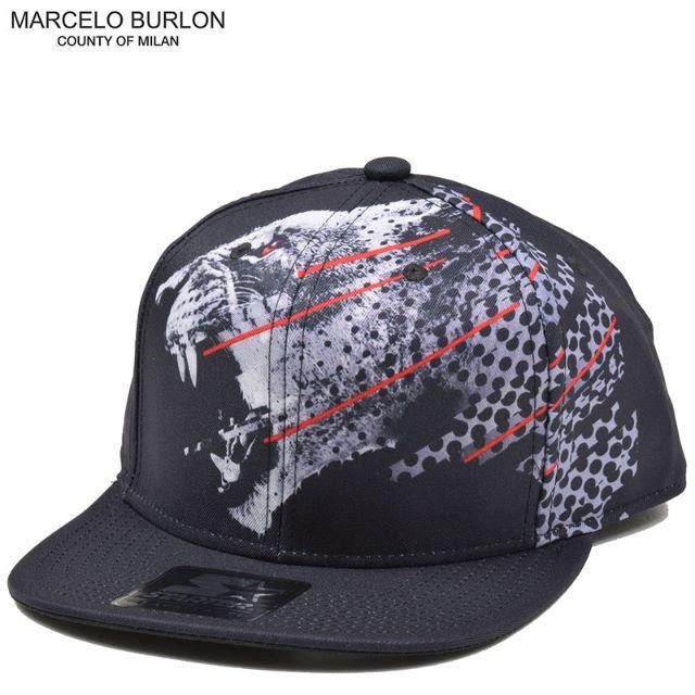 MARCELO BURLON(マルセロブロン)のMARCELO BURLON マルセロバーロンSTARTER SHAM キャップ メンズの帽子(キャップ)の商品写真