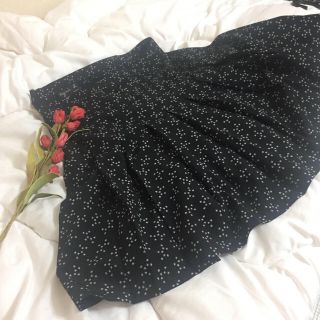 アニエスベー(agnes b.)のagnis b pleats skirt. 着画あり(ひざ丈スカート)