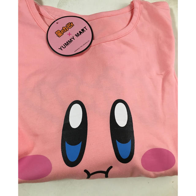 PEACH JOHN(ピーチジョン)の星のカービィ ワンピース ナイトウエア Ｔシャツ エンタメ/ホビーのおもちゃ/ぬいぐるみ(キャラクターグッズ)の商品写真