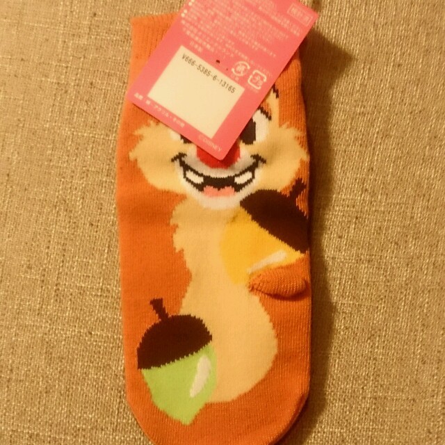 Disney(ディズニー)のディズニー☆チップアンドデール靴下 レディースのレッグウェア(ソックス)の商品写真