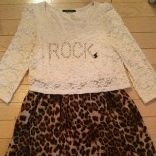 イング(INGNI)の《再出品》INGNI ROCKワンピース(ミニワンピース)