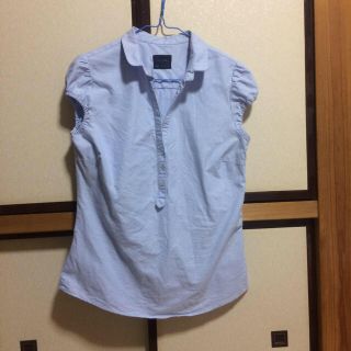 ザラ(ZARA)の《値下げ》スキッパーブラウス(シャツ/ブラウス(半袖/袖なし))