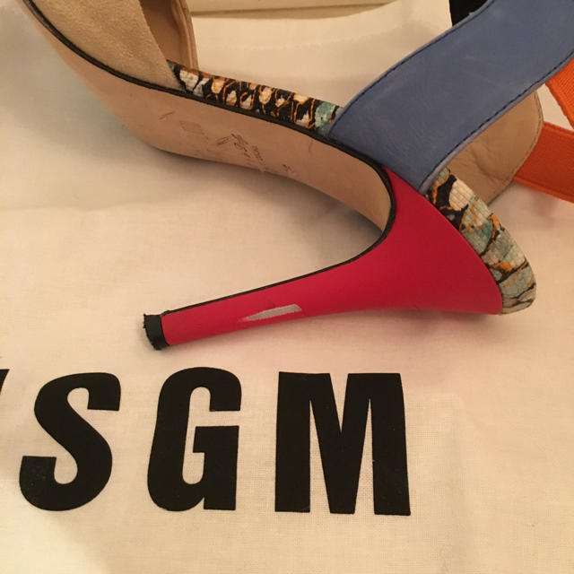 MSGM(エムエスジイエム)のMSGM マルチカラーサンダル レディースの靴/シューズ(サンダル)の商品写真