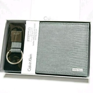 カルバンクライン(Calvin Klein)のカルバンクライン 財布セット グレー(折り財布)