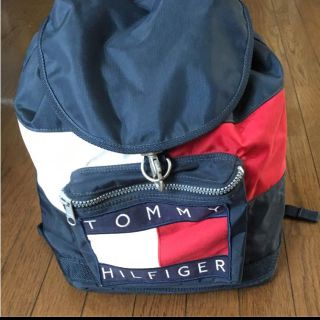 トミーヒルフィガー(TOMMY HILFIGER)の90s トミーヒルフィガー リュック ヴィンテージ(リュック/バックパック)