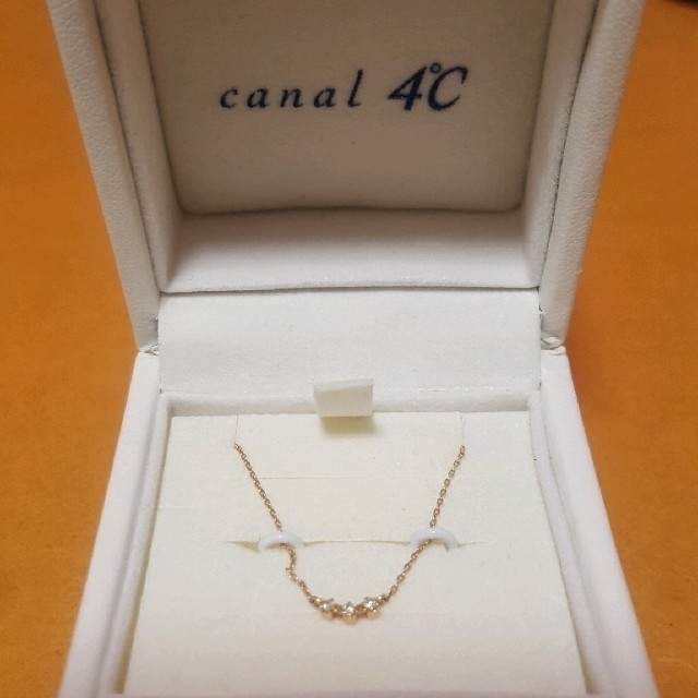 canal４℃(カナルヨンドシー)のcanal 4℃　ダイヤモンドネックレス レディースのアクセサリー(ネックレス)の商品写真