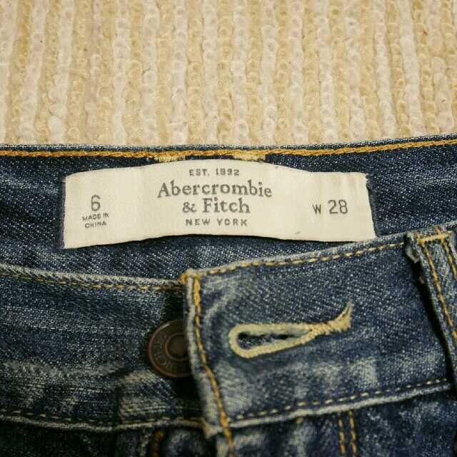 Abercrombie&Fitch(アバクロンビーアンドフィッチ)の【専用ページ】アバクロのデニムショーパン🌼 レディースのパンツ(ショートパンツ)の商品写真