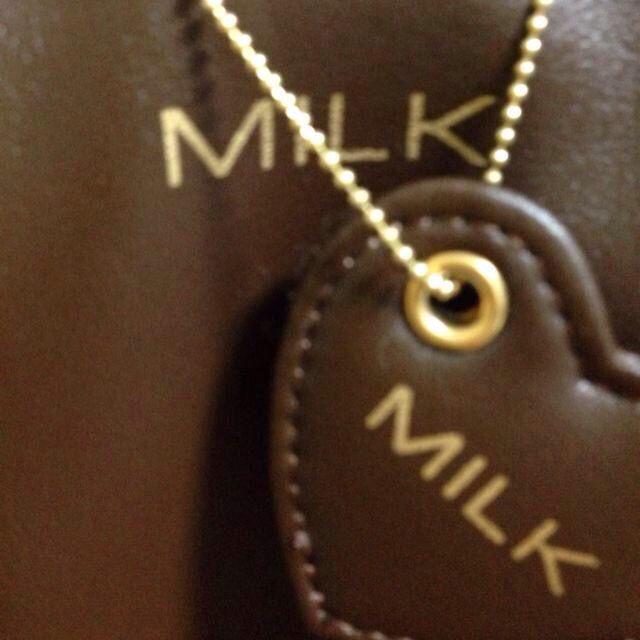 MILK(ミルク)のMILK♡ハートバッグ レディースのバッグ(ハンドバッグ)の商品写真