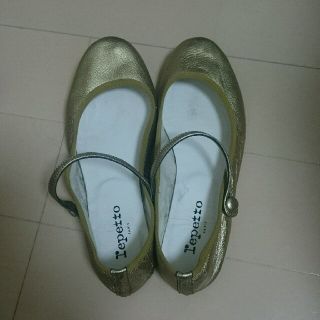 レペット(repetto)のRepetto ストラップバレーシューズ  37(バレエシューズ)