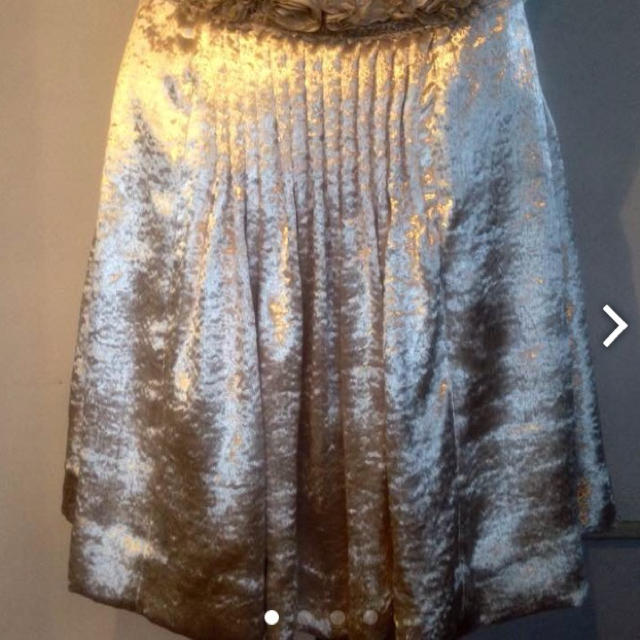 ZUCCa(ズッカ)のズッカ光沢スカート レディースのスカート(ひざ丈スカート)の商品写真