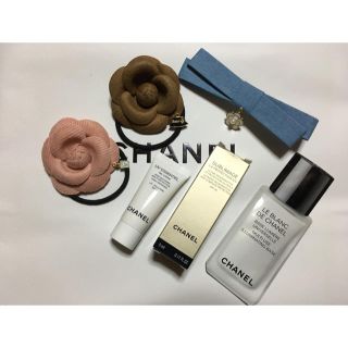 シャネル(CHANEL)のCHANEL  化粧品 サンプル 6点セット カメリア ヘアゴム(サンプル/トライアルキット)