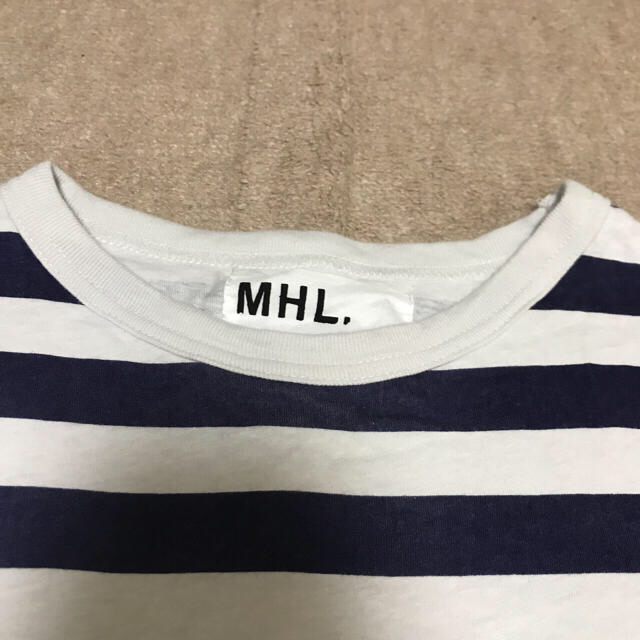 ボーダーTシャツ（MHL） レディースのトップス(Tシャツ(半袖/袖なし))の商品写真