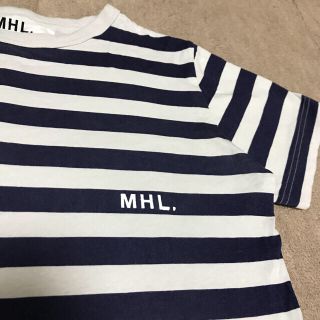 ボーダーTシャツ（MHL）(Tシャツ(半袖/袖なし))