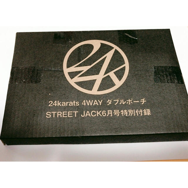 24karats(トゥエンティーフォーカラッツ)の☆23mama☆様専用STREET JACK24karats4WAYダブルポーチ レディースのファッション小物(ポーチ)の商品写真