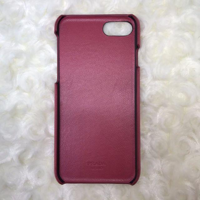 PRADA(プラダ)の【新品/未使用】♡PRADA♡ プラダ iPhone7ケース ピンク スマホ/家電/カメラのスマホアクセサリー(iPhoneケース)の商品写真