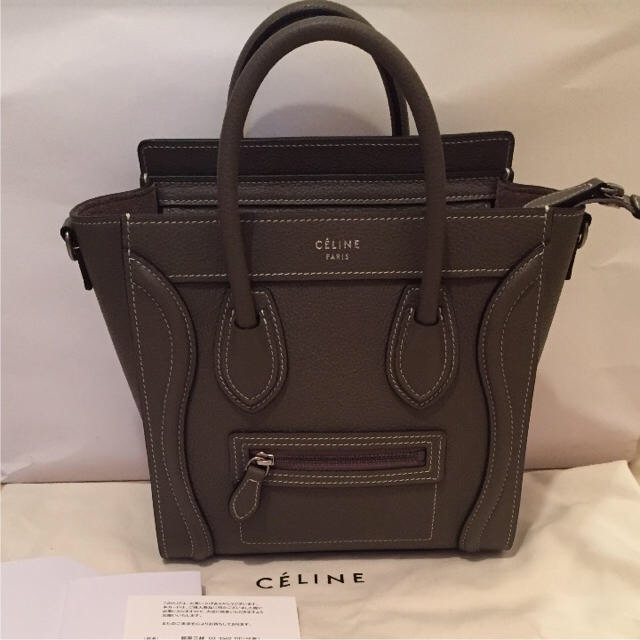 celine(セリーヌ)の期間限定値下げ   CELINEラゲージナノ新品スリ レディースのバッグ(ハンドバッグ)の商品写真