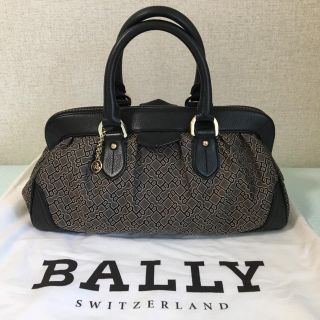 バリー(Bally)のバリーBALLY大きめハンドバッグ ボストン 美品(ハンドバッグ)