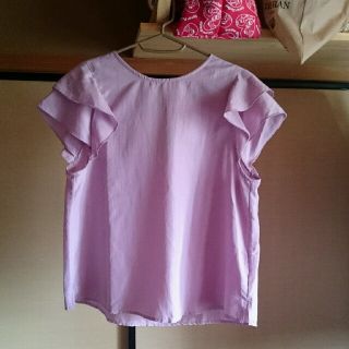 ダブルクローゼット(w closet)のバックリボンブラウス(シャツ/ブラウス(半袖/袖なし))