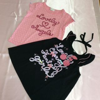 エニィファム(anyFAM)の♡ any ＦＡＭ　Ｔシャツ&タンクトップ 120 2点セット(Tシャツ/カットソー)