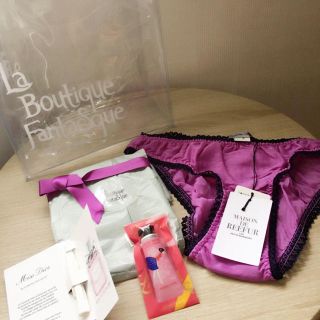 メゾンドリーファー(Maison de Reefur)のla boutique fantasque♡クリアバッグ&ランジェリーセット(ショップ袋)