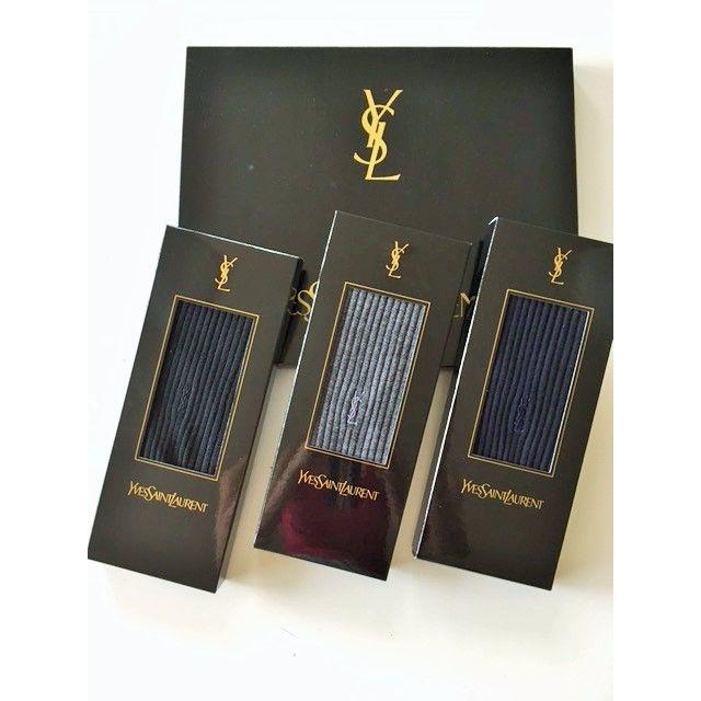 Yves Saint Laurent Beaute(イヴサンローランボーテ)の紳士用靴下6足セット メンズのメンズ その他(その他)の商品写真