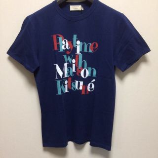 メゾンキツネ(MAISON KITSUNE')の新品 メゾンキツネ Tシャツ ネイビーホワイト2点セット Kenta.S様専用(Tシャツ/カットソー(半袖/袖なし))