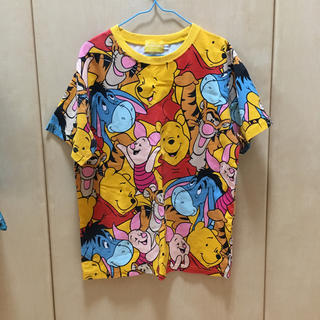 ディズニー(Disney)のディズニー総柄Tシャツ(Tシャツ(半袖/袖なし))