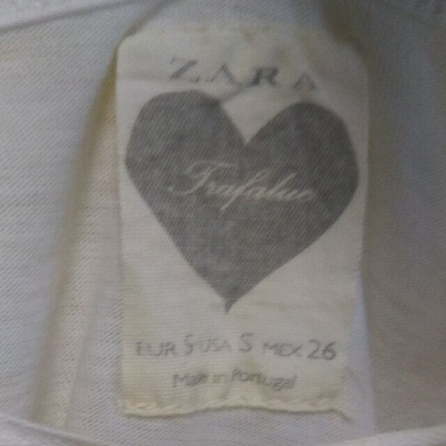 ZARA(ザラ)のZARA スカルTシャツ レディースのトップス(Tシャツ(半袖/袖なし))の商品写真