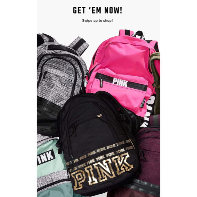 VSPINK BACKPACK(グレー)