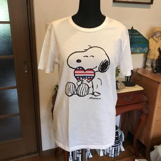 ピーナッツ(PEANUTS)のスヌーピー  国旗Tシャツ(Tシャツ(半袖/袖なし))