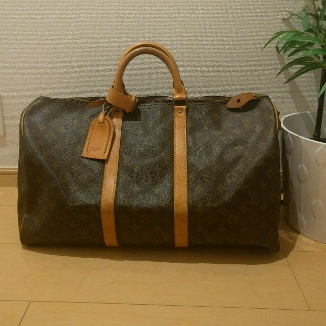 値下げ〜☆Louis Vuitton☆キーポル50美品☆クリーニング済レディース