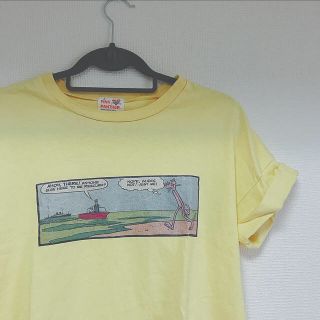 ジャーナルスタンダード(JOURNAL STANDARD)の◎ピンクパンサー黄色Tシャツ(Tシャツ(半袖/袖なし))