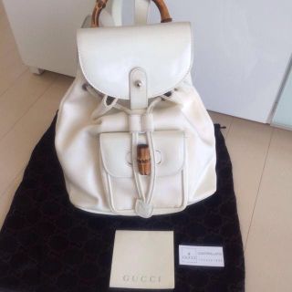 グッチ(Gucci)の正規♡GUCCI  バンブーリュック(リュック/バックパック)