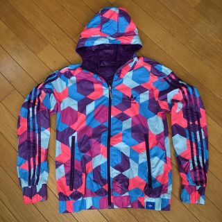 アディダス(adidas)の美品！adidas★アディダス★リバーシブル ウェア パーカー ブルゾン (ブルゾン)